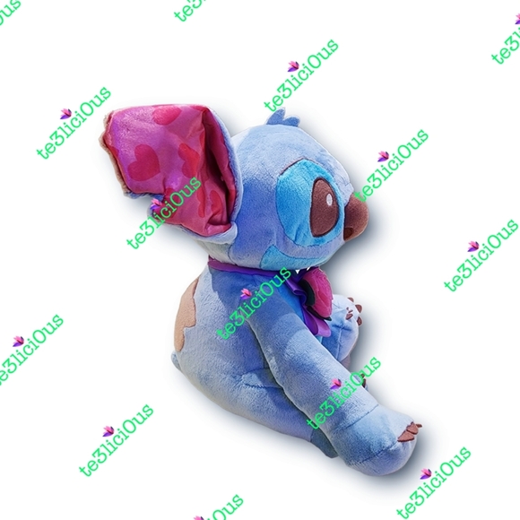 DISNEY PARKS VALENTINE'S DAY STITCH PLUSH - Picture 6 of 8